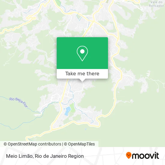 Meio Limão map