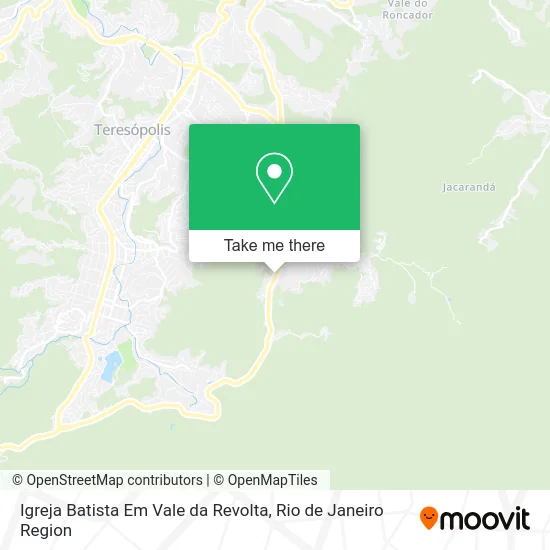 Igreja Batista Em Vale da Revolta map