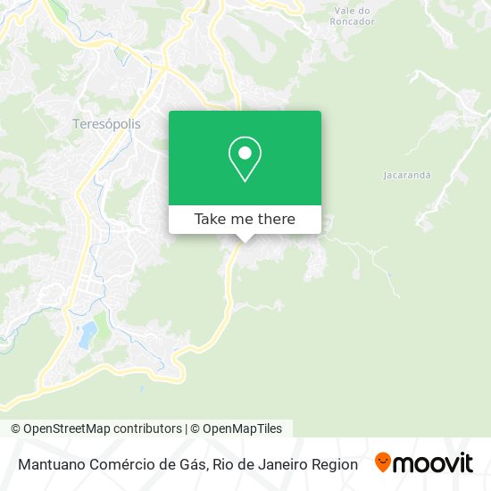 Mantuano Comércio de Gás map
