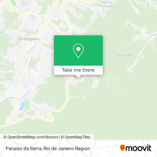 Paraiso da Serra map