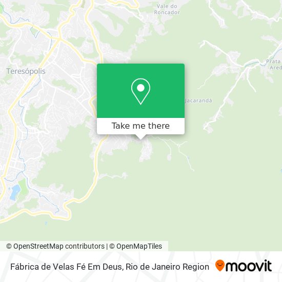 Fábrica de Velas Fé Em Deus map