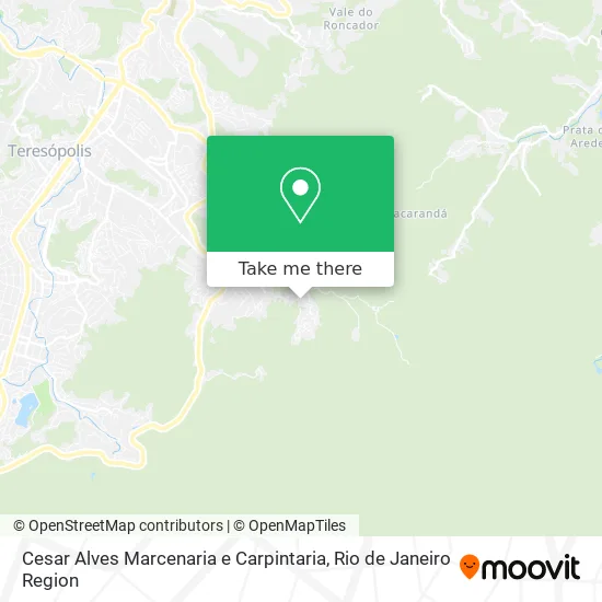 Cesar Alves Marcenaria e Carpintaria map