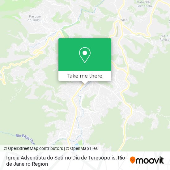 Igreja Adventista do Sétimo Dia de Teresópolis map