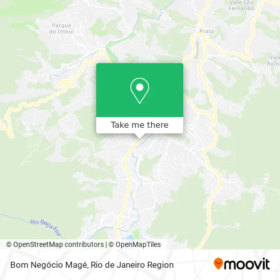 Bom Negócio Magé map
