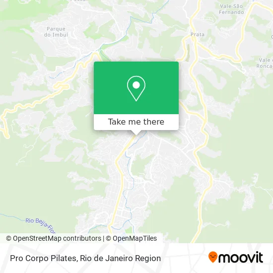 Pro Corpo Pilates map