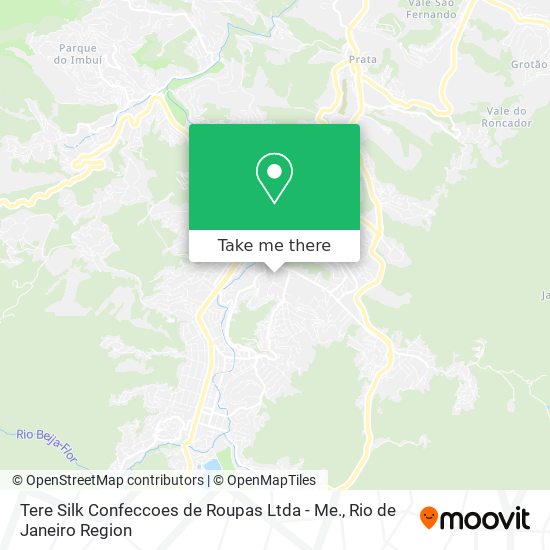 Tere Silk Confeccoes de Roupas Ltda - Me. map