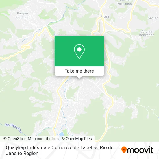 Qualykap Industria e Comercio de Tapetes map