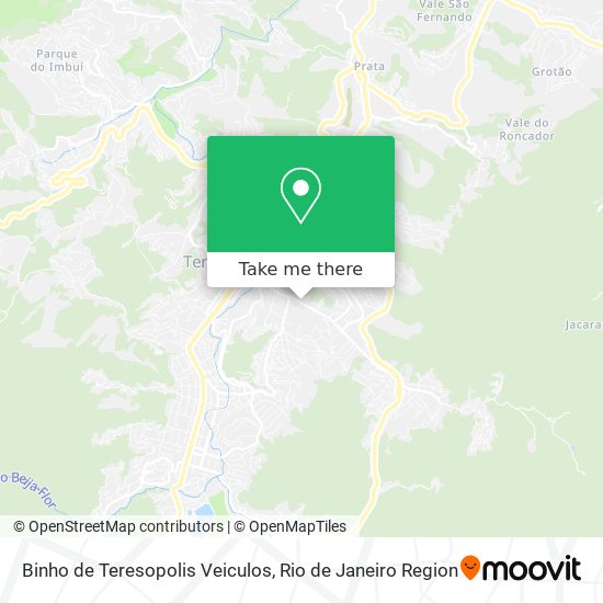 Binho de Teresopolis Veiculos map