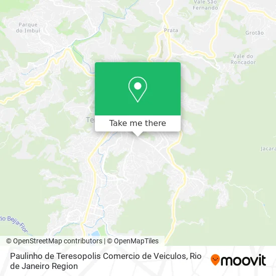 Paulinho de Teresopolis Comercio de Veiculos map