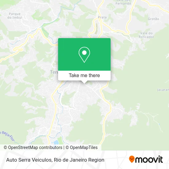 Auto Serra Veiculos map
