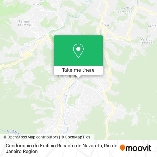 Condominio do Edificio Recanto de Nazareth map