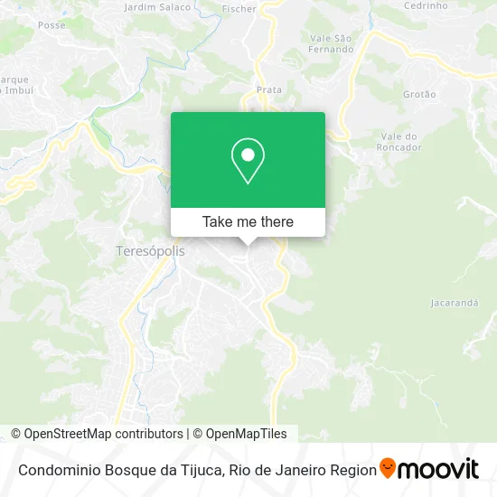 Condominio Bosque da Tijuca map