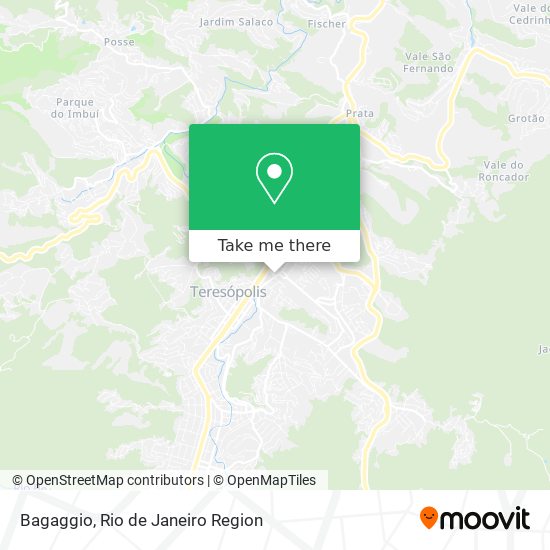 Bagaggio map