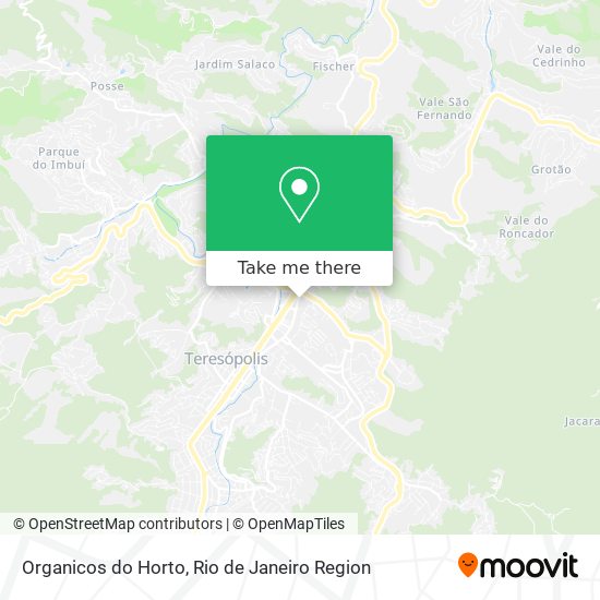 Organicos do Horto map