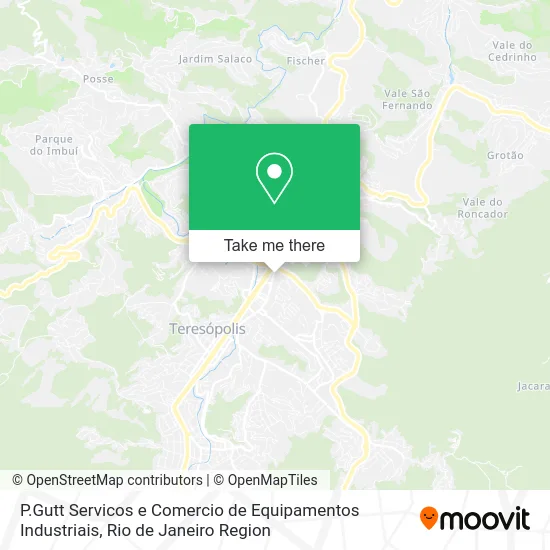 P.Gutt Servicos e Comercio de Equipamentos Industriais map