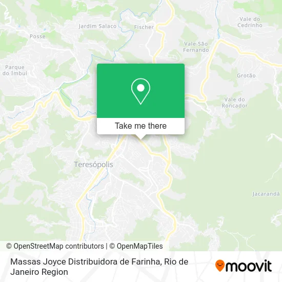 Massas Joyce Distribuidora de Farinha map