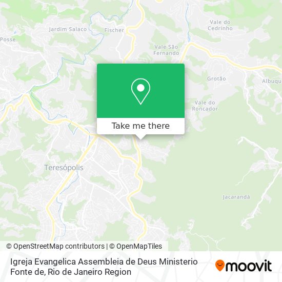 Igreja Evangelica Assembleia de Deus Ministerio Fonte de map