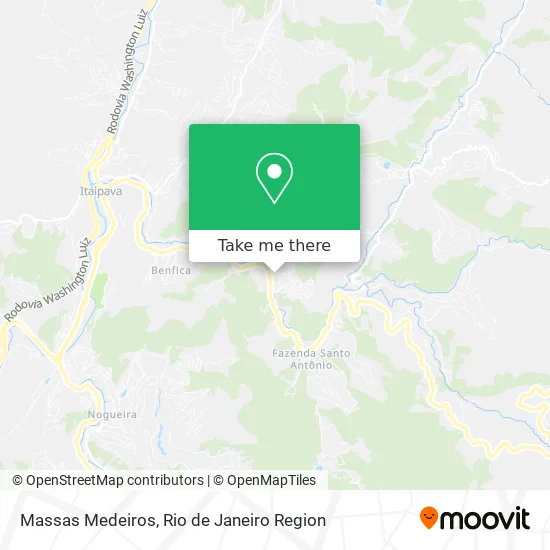 Massas Medeiros map