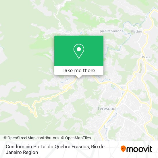 Mapa Condominio Portal do Quebra Frascos