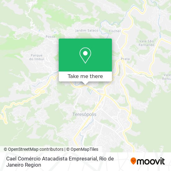 Cael Comércio Atacadista Empresarial map