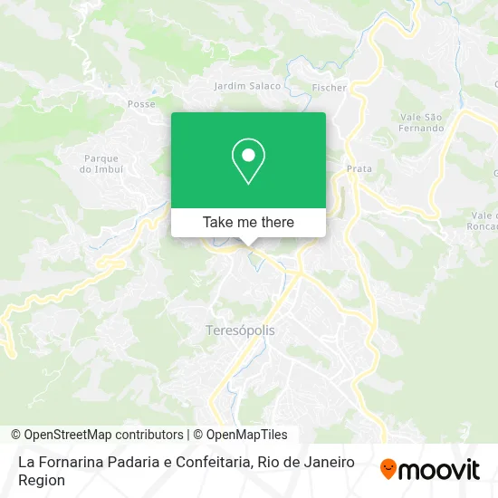 La Fornarina Padaria e Confeitaria map
