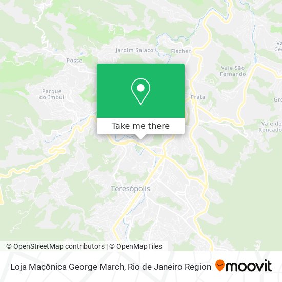 Loja Maçônica George March map