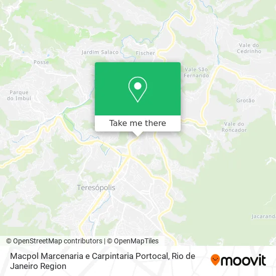 Macpol Marcenaria e Carpintaria Portocal map
