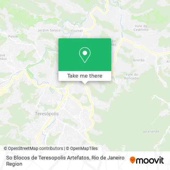 So Blocos de Teresopolis Artefatos map