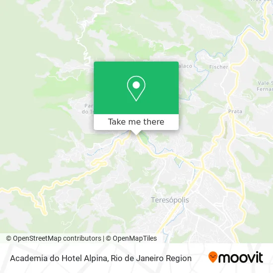 Academia do Hotel Alpina map