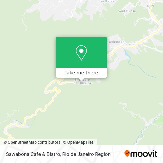 Sawabona Cafe & Bistro map