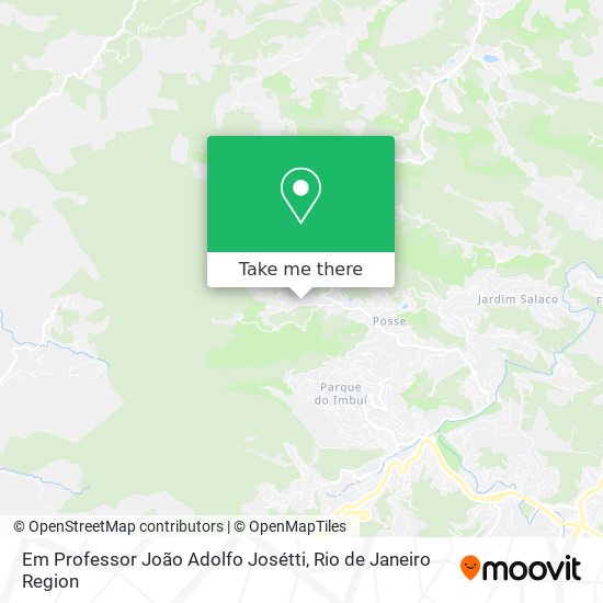 Em Professor João Adolfo Josétti map