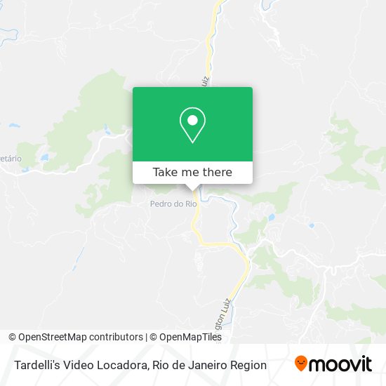 Tardelli's Video Locadora map
