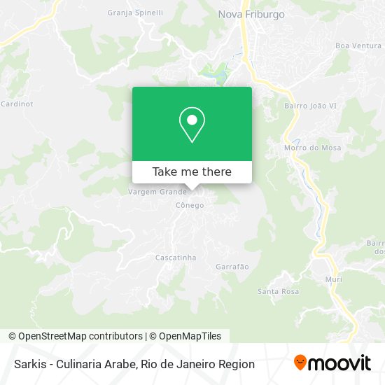 Sarkis - Culinaria Arabe map