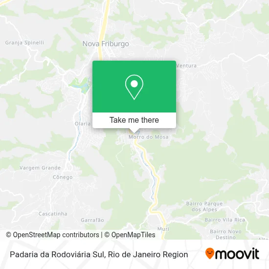 Padaria da Rodoviária Sul map
