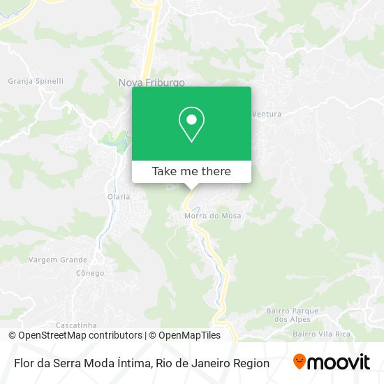 Flor da Serra Moda Íntima map