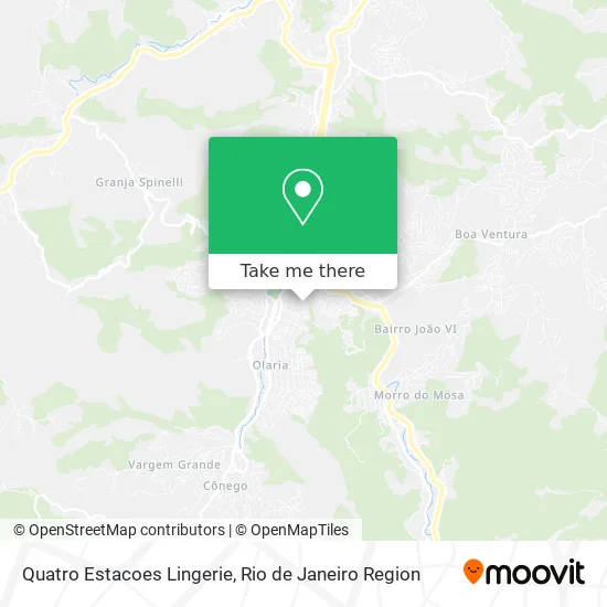 Quatro Estacoes Lingerie map