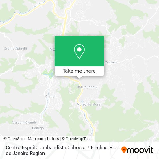 Centro Espírita Umbandista Caboclo 7 Flechas map