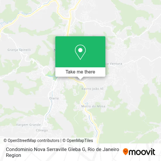 Condominio Nova Serraville Gleba G map