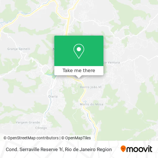 Cond. Serraville Reserve 'h' map