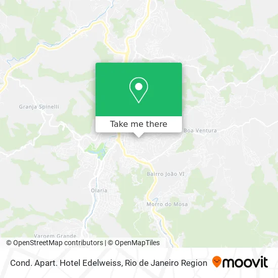 Cond. Apart. Hotel Edelweiss map
