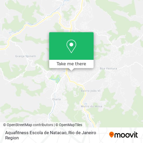 Aquafitness Escola de Natacao map