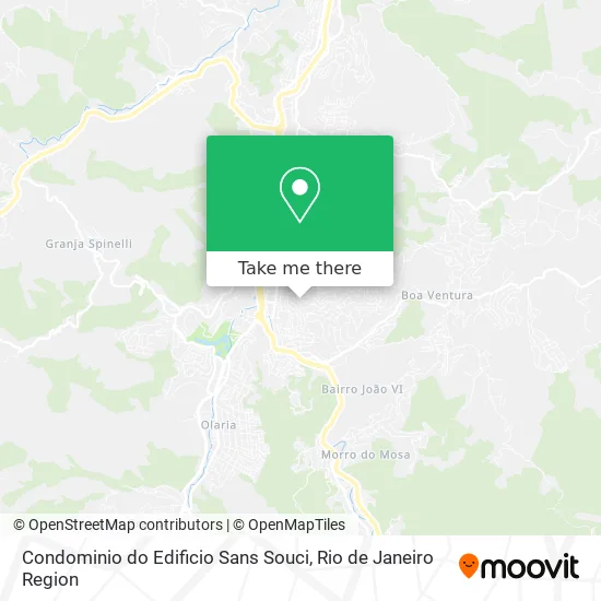 Condominio do Edificio Sans Souci map