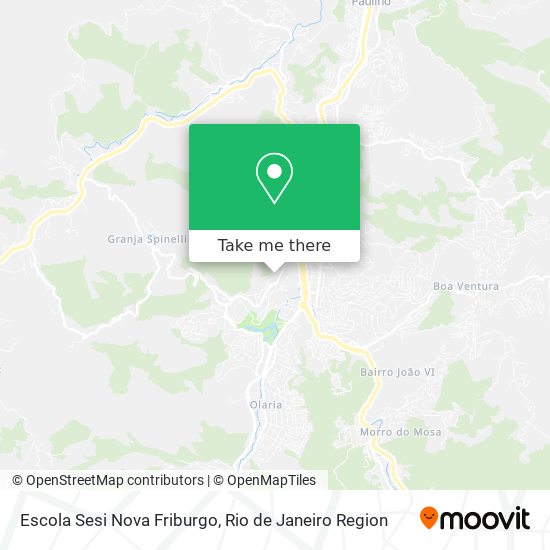 Escola Sesi Nova Friburgo map