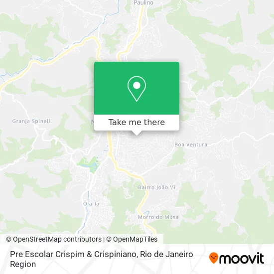 Pre Escolar Crispim & Crispiniano map