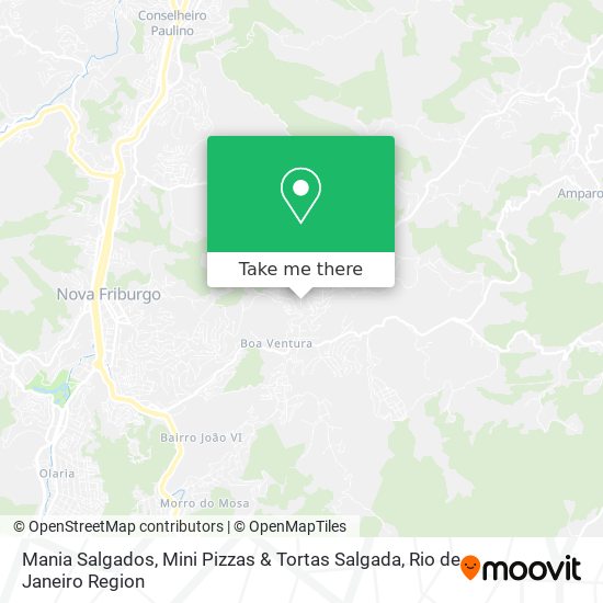 Mania Salgados, Mini Pizzas & Tortas Salgada map