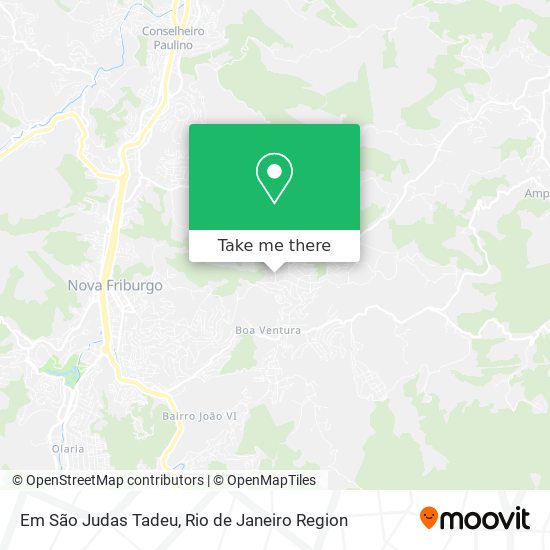 Mapa Em São Judas Tadeu