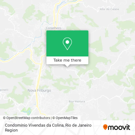 Condomínio Vivendas da Colina map