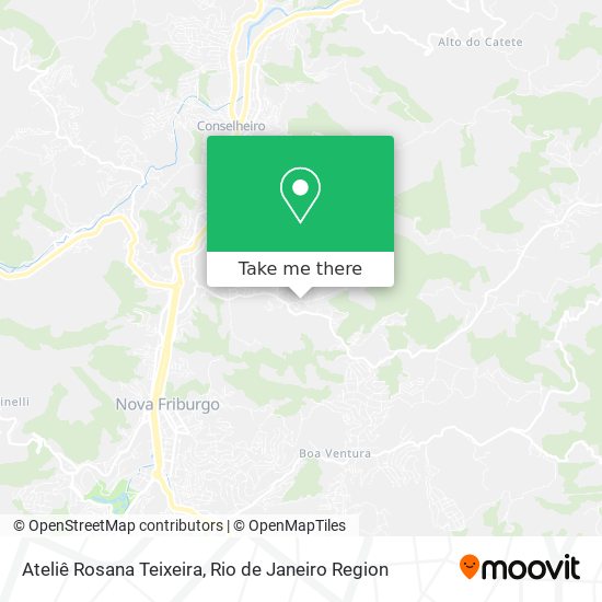 Ateliê Rosana Teixeira map
