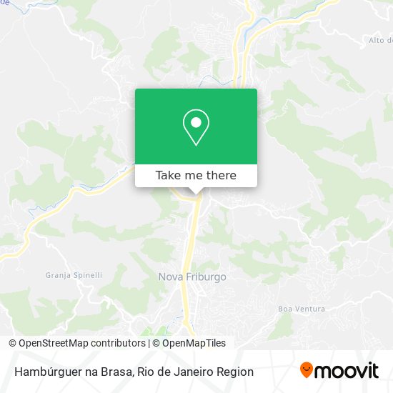 Hambúrguer na Brasa map