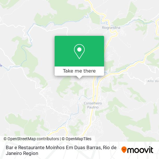 Bar e Restaurante Moínhos Em Duas Barras map